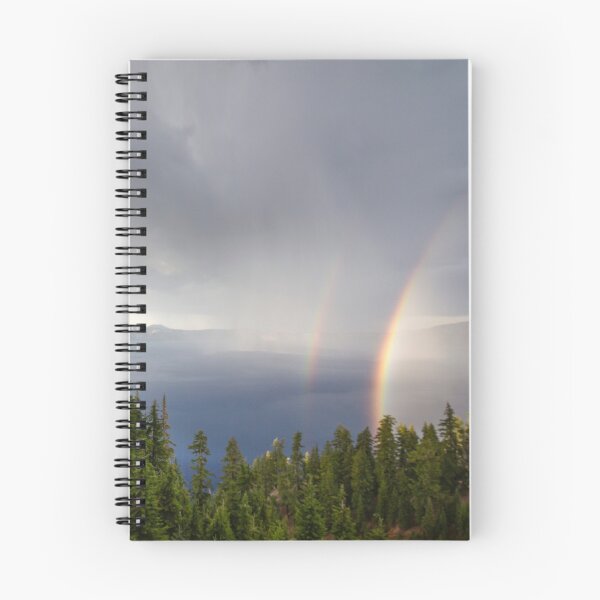 Item preview, A Thunderstorm over Crater Lake in Oregon designed and sold by AvocaSpring.