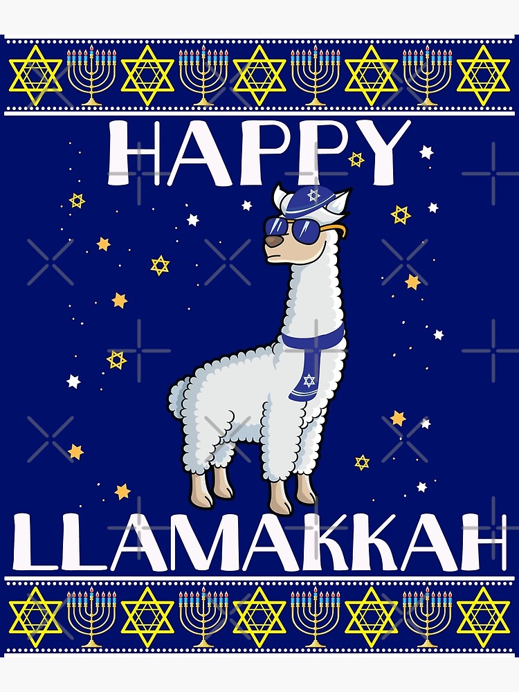 Hanukkah llama outlet sweater