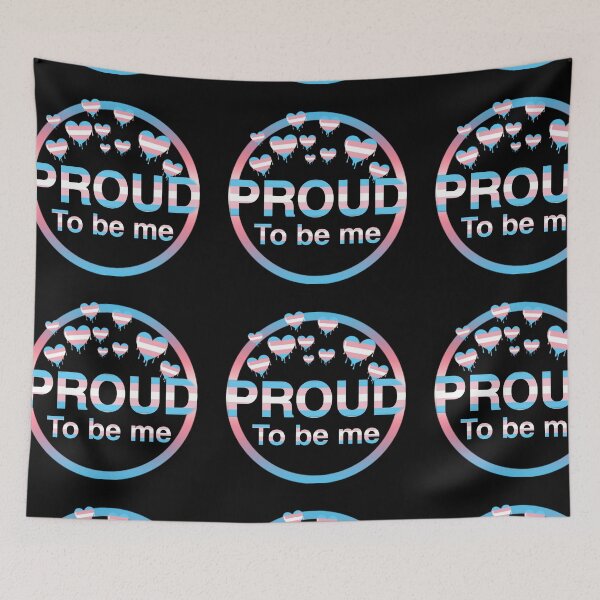 Item preview, Proud to be me - Trans edition  designed and sold by Rebecca Stuart-Milgate.