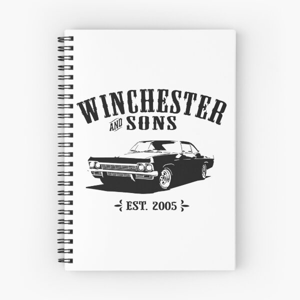 Artikelvorschau, Übernatürlich: Winchester and Sons Est. 2005 entworfen und verkauft von NerdKeepers.