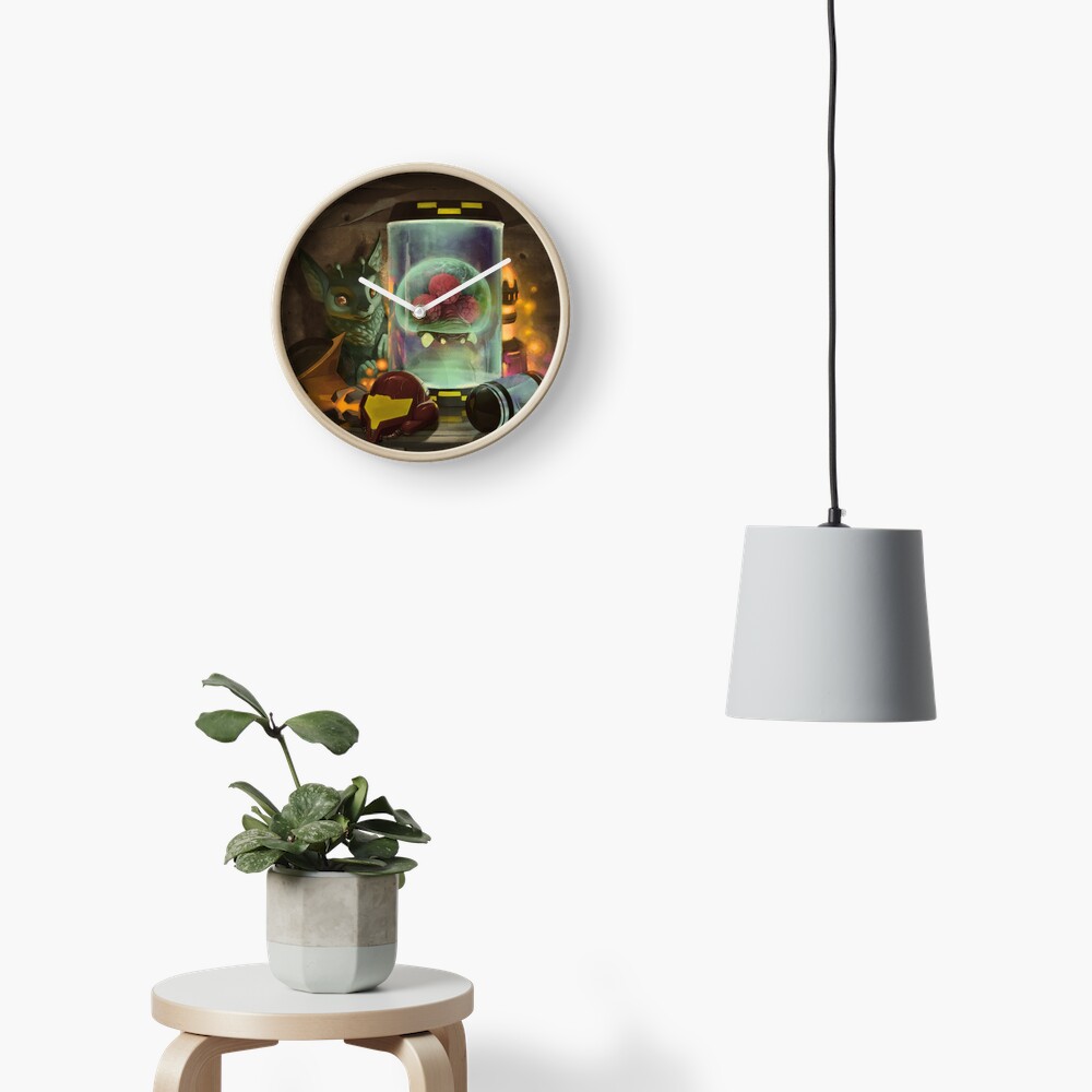 Item preview, Clock designed and sold by Lizustration.
