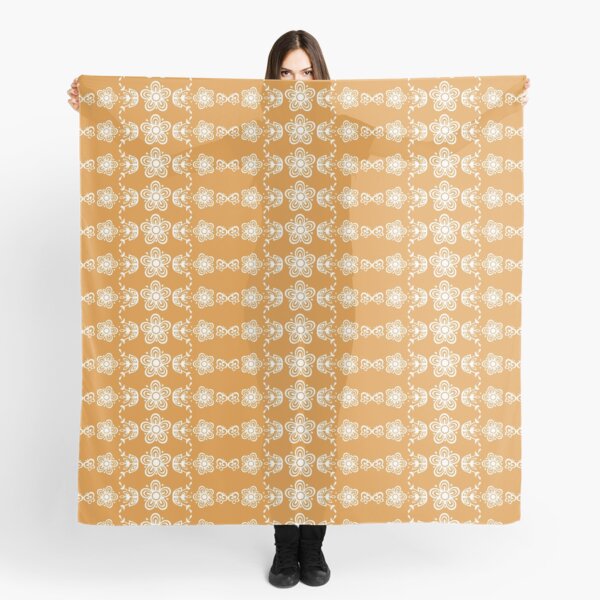 Golden Butterflies Scarf
