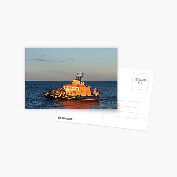 Girvan Lifeboat Postcard