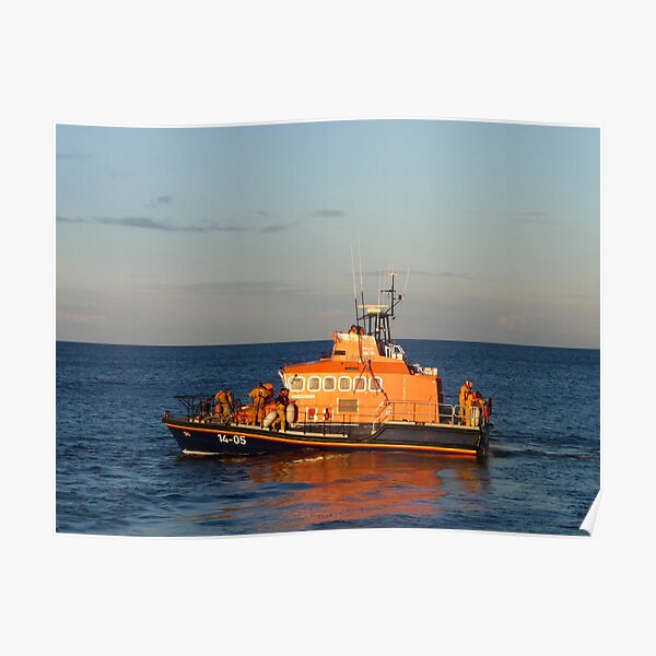 Rnli Lifeboat Posters Redbubble