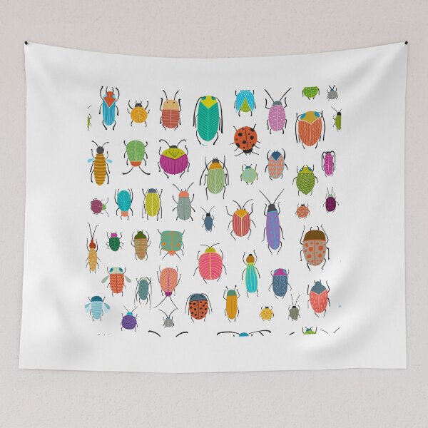 Item preview, Colourful funny bugs designed and sold by Kudryashka.