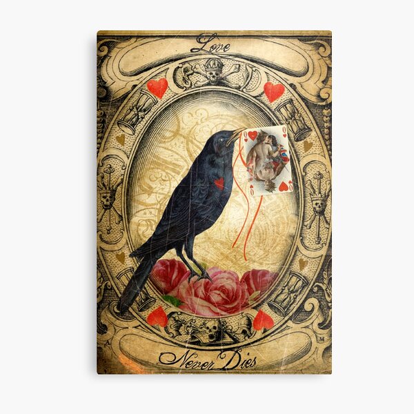 Love Never Dies Metal Print