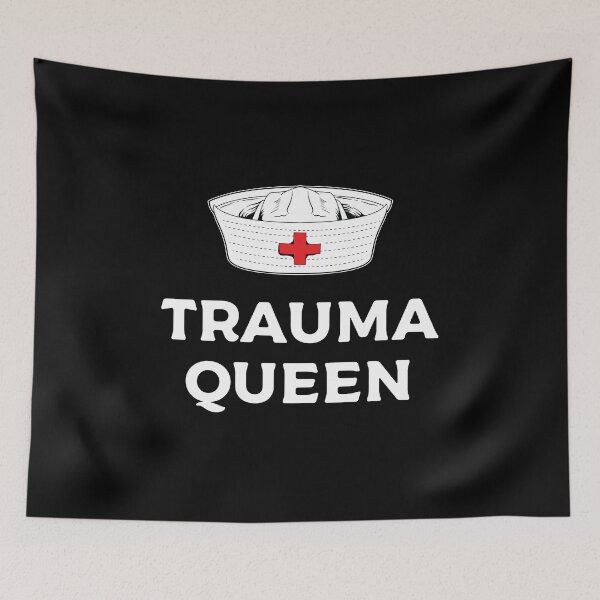 Item preview, Trauma Queen designed and sold by teesaurus.