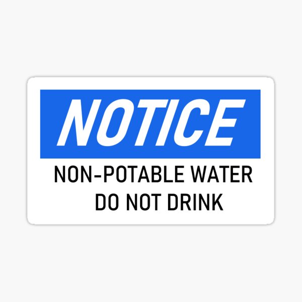 Cute Drinking Water Reminder Label Potable Bottle Tag Sticker for Sale by  GSquaredDesigns