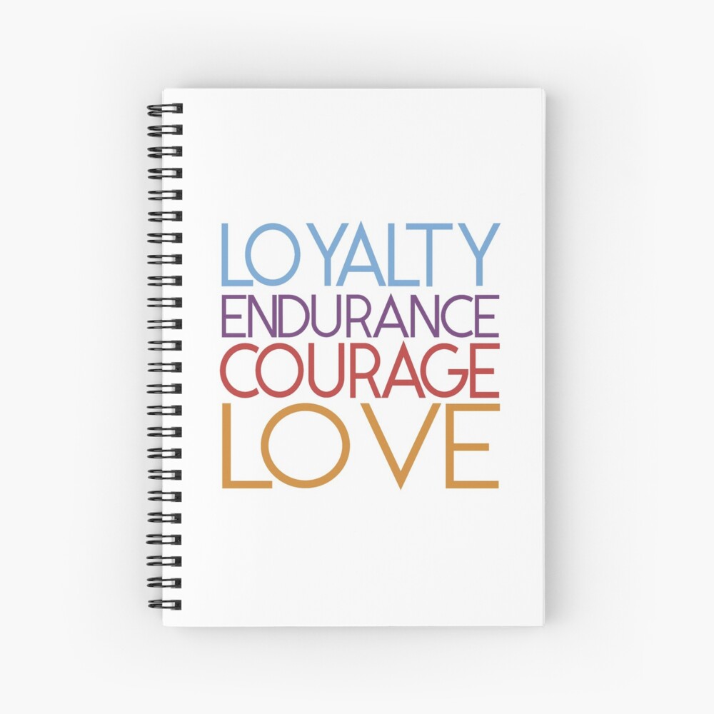 JW Convention Themes Spiral Notebook