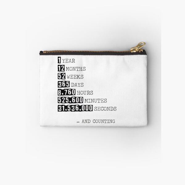 Item preview, One Year Anniversary, And Counting  designed and sold by SoberTeeCo.