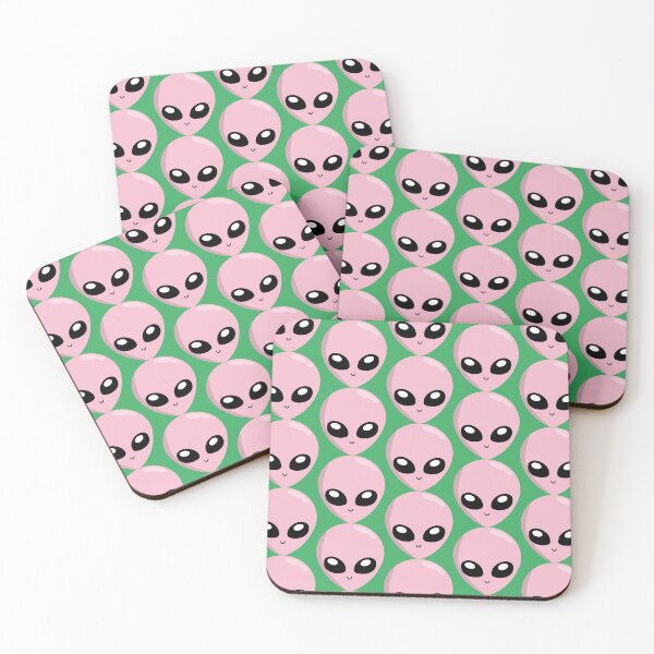 Item preview, Optimistic Alien - Pink designed and sold by Designs by Kiana.