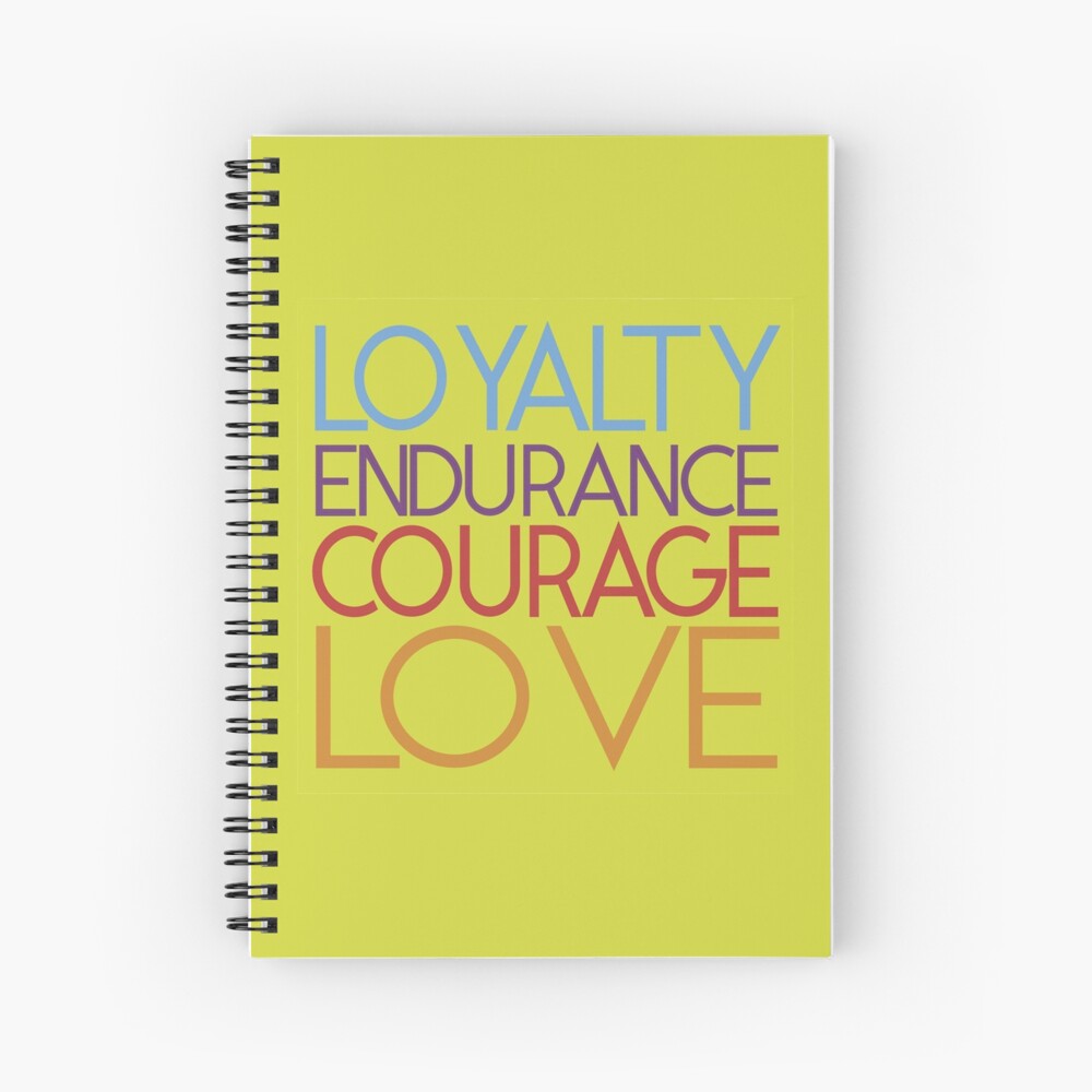 Green - JW Convention Themes Spiral Notebook