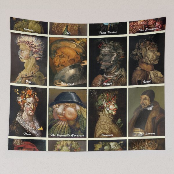 Item preview, Giuseppe Arcimboldo designed and sold by Montage-Madness.