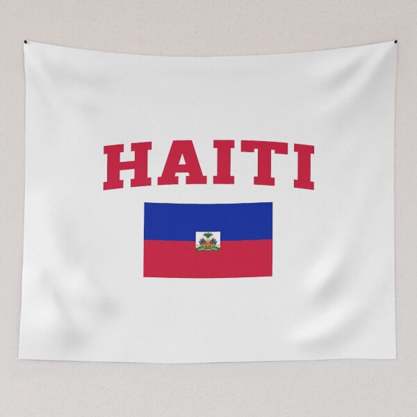 Item preview, Haiti Flag designed and sold by TheLastStand.
