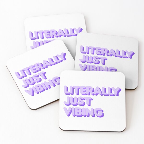 Item preview, Literally Just Vibing designed and sold by lil-aquarius.