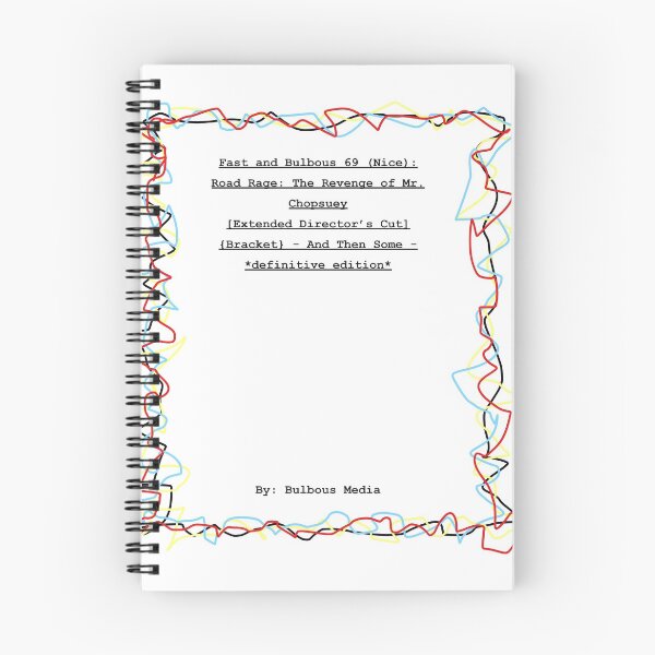 Item preview, Fast and Bulbous 69 (Nice) - Script Cover designed and sold by Bulbous-Media.