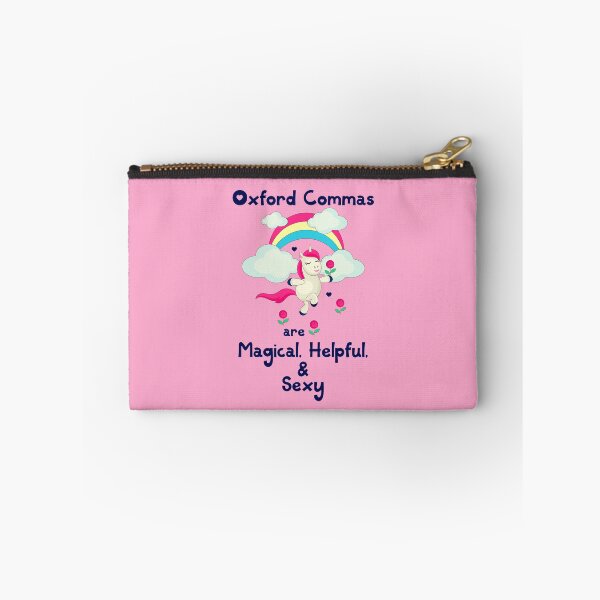 Item preview, Oxford commas are magical, helpful, and sexy unicorn designed and sold by GrammarDance.