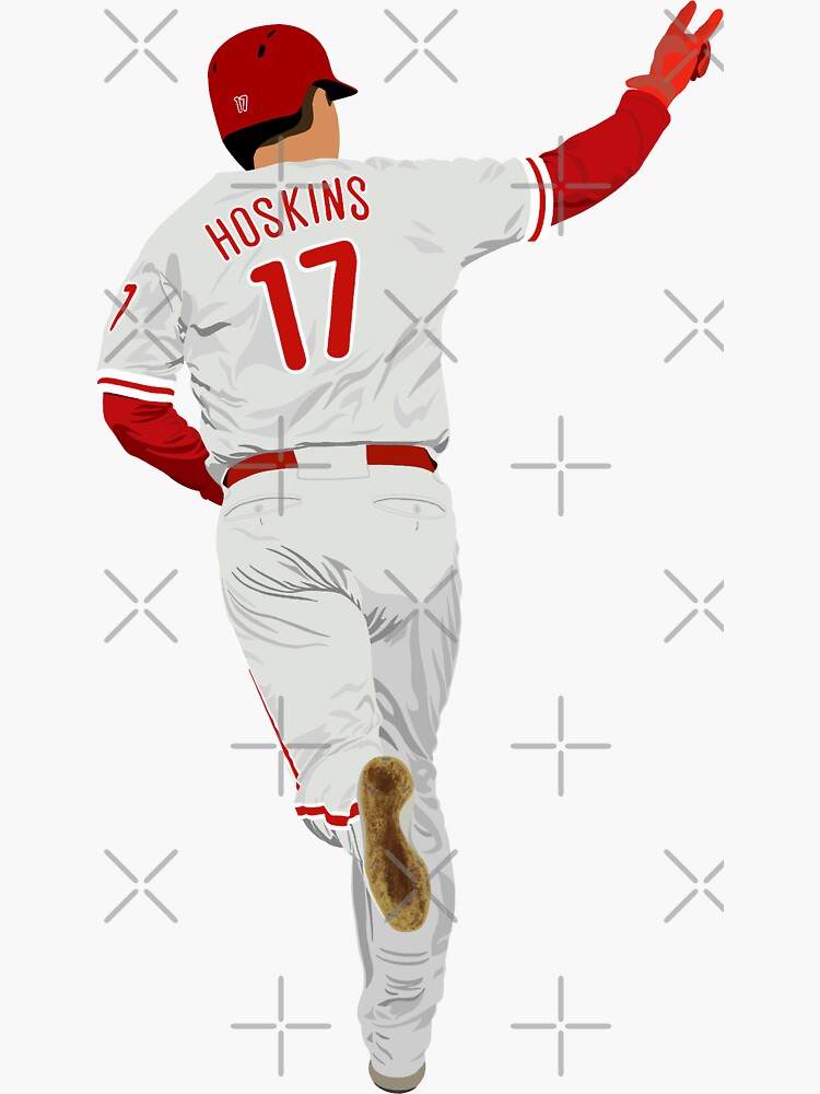 Rhys Hoskins Bat Slam Sticker for Sale by RatTrapTees