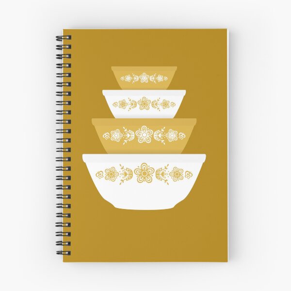Item preview, Pyrex Golden Butterfly Bowls designed and sold by Kalepanic.