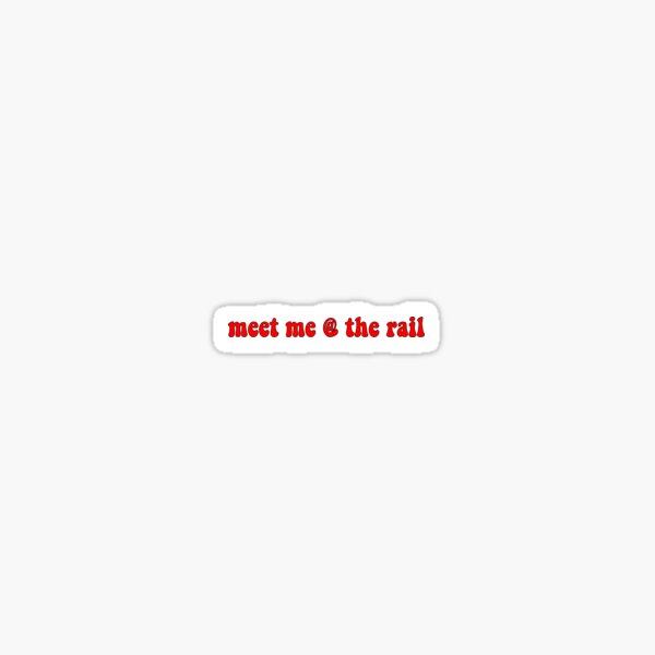 Item preview, meet me @ the rail designed and sold by Jenae Osborne.