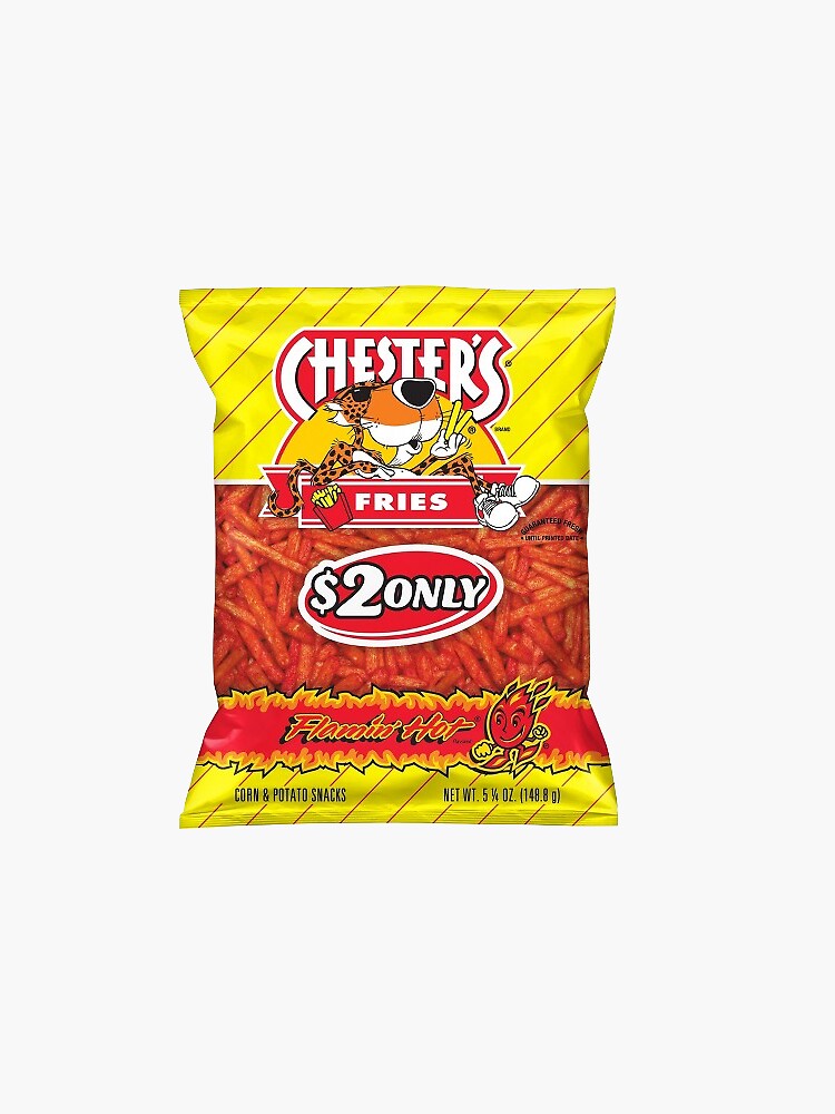 Chester's Fries Corn And Potato Snacks Flamin' Hot