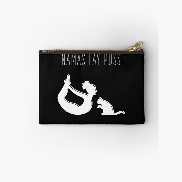 Aperçu de l'œuvre Namas’tay puss typography text art quote by Word Fandom - wordfandom créée et vendue par Kerry Pritchard.