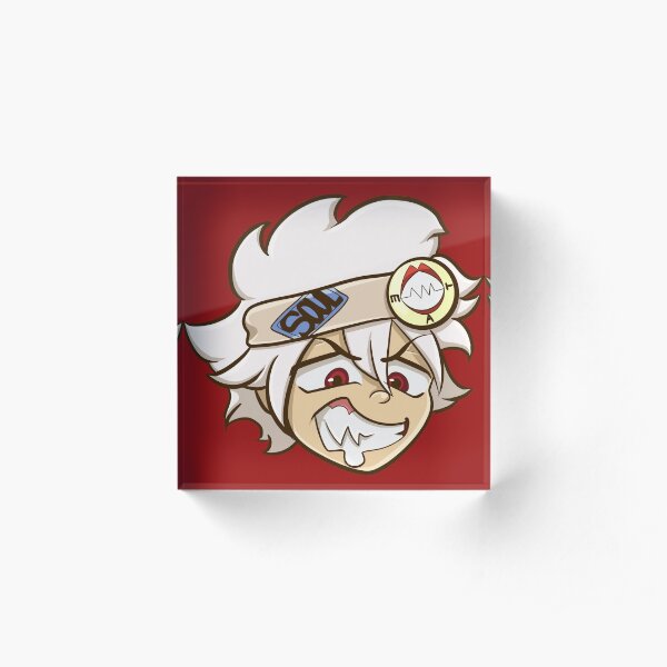 Soul's Toothy Smile Acrylic Block