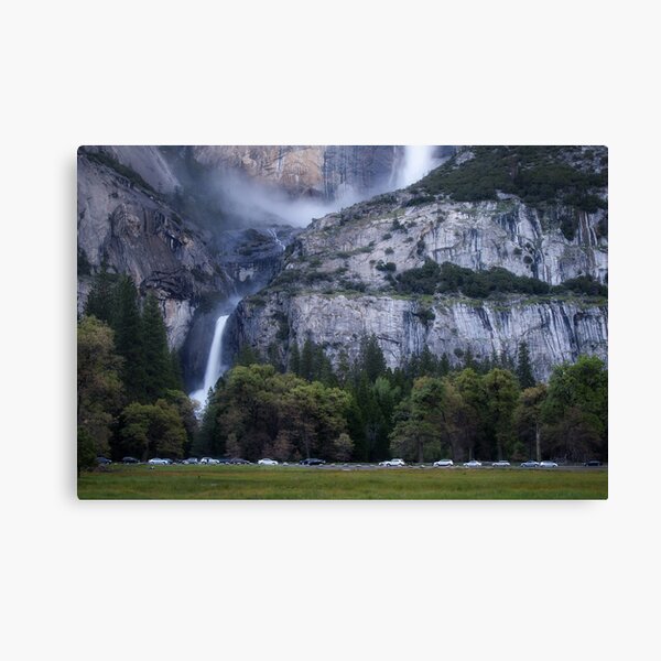 Cook's Meadow and Yosemite Falls, Twilight Canvas Print