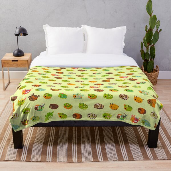 Caterpillar Throw Blanket