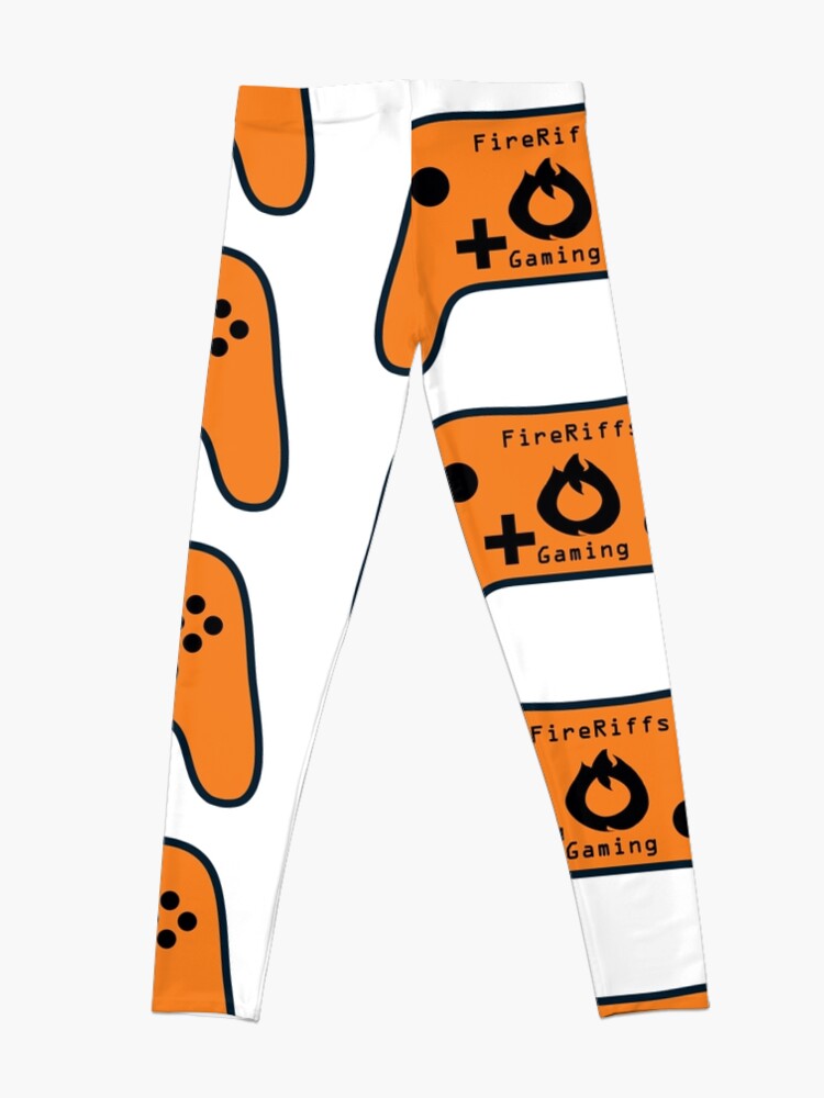 Alternate view of FireRiffs Gaming Logo Leggings