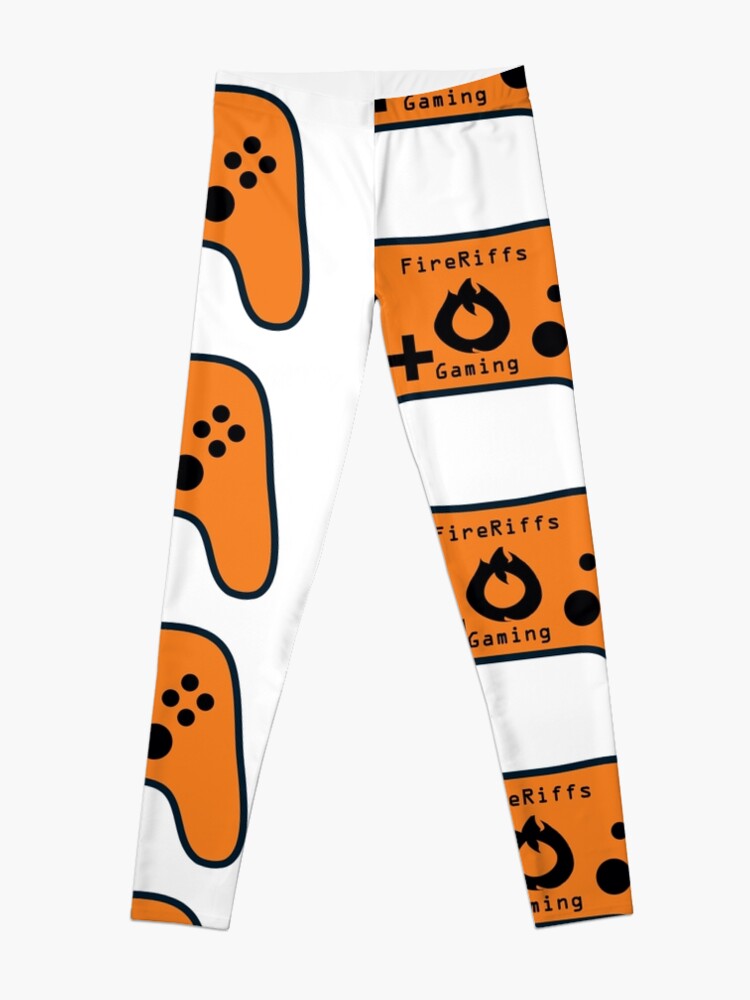Alternate view of FireRiffs Gaming Logo Leggings