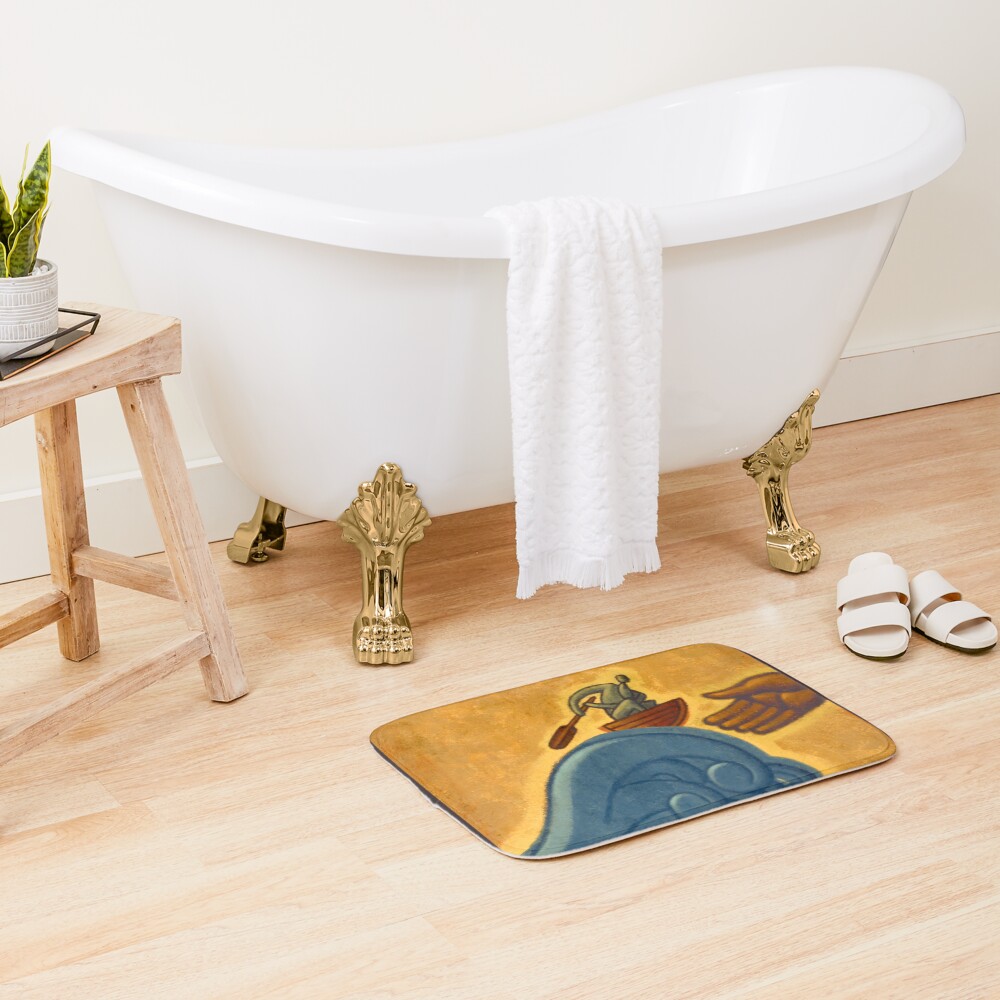 Item preview, Bath Mat designed and sold by robcolvinart.