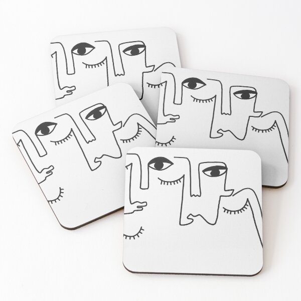 Item preview, abstracted faces designed and sold by marymdodge2.