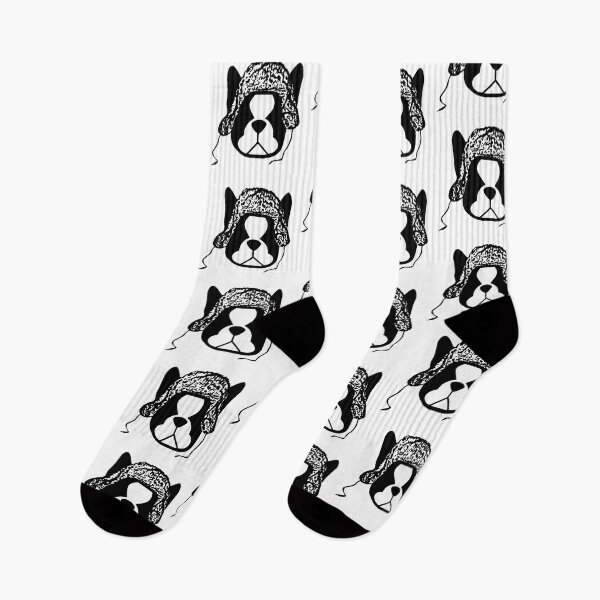 Item preview, Boston Terrier lumberjack - Boston Terrier holiday! designed and sold by smooshfaceutd.