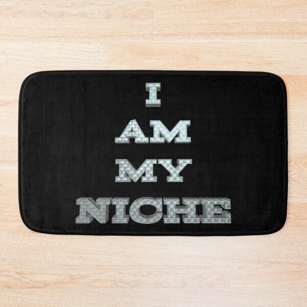 Item preview, I Am My Niche - Metal Look by Amanda M Lucas designed and sold by Amanda Lucas.