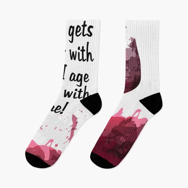 Item preview, Wine gets better with age, I age better with wine. designed and sold by MindfulStoic.