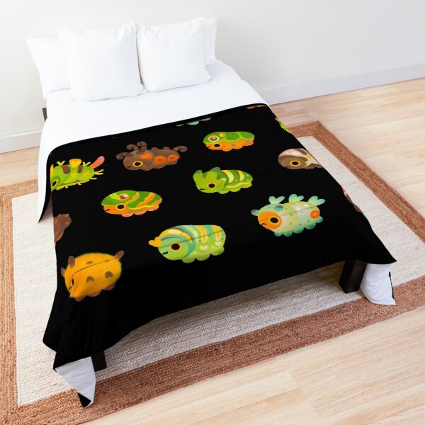 Caterpillar - dark Comforter