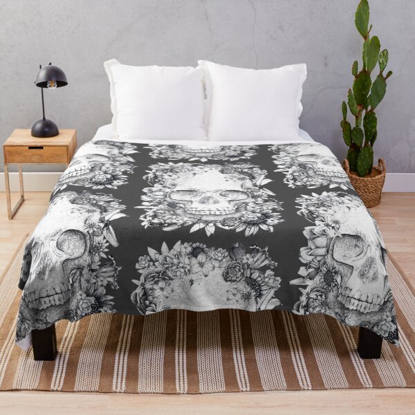 Item preview, Floral Skull designed and sold by Flower Magic .