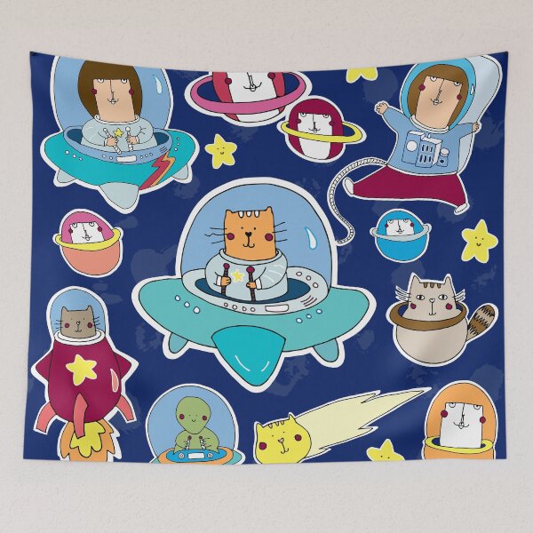 Item preview, Meow Planet designed and sold by littleredcheeks.