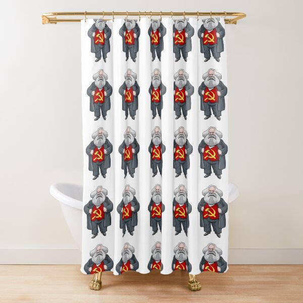 Karl Marx Shower Curtain