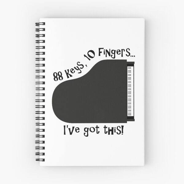 Item preview, 88 keys, 10 fingers...I've got this! Piano Players designed and sold by ML-Design-Guy.