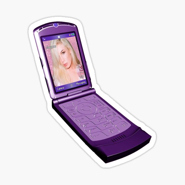 slayyyter on the phone Sticker