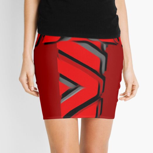 The Alphabet The letter T Mini Skirt
