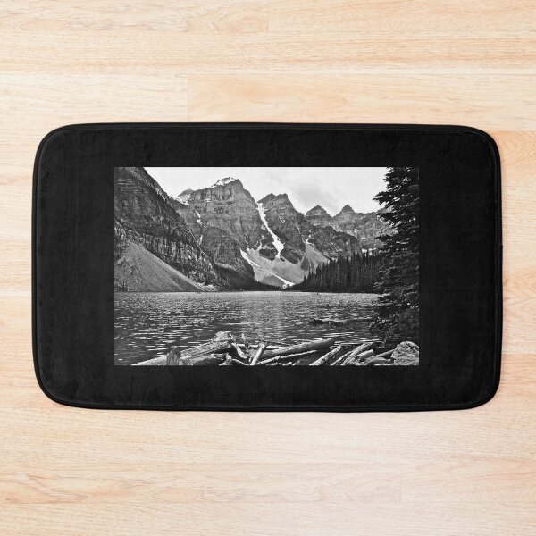 Item preview, Moraine Lake in Black and White designed and sold by Linda Bianic.