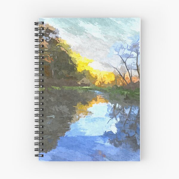 Item preview, The River Flowing Through The Woodlands designed and sold by Paul Comtois.