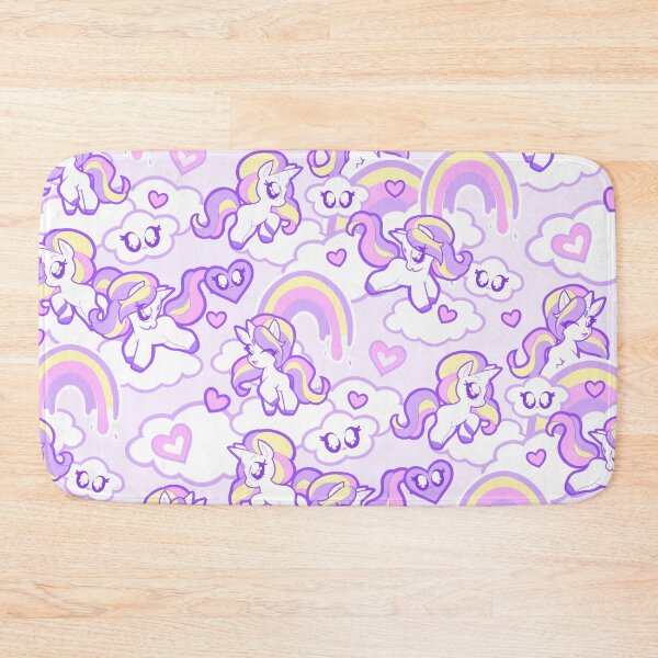 Item preview, Chibi Unicorn - Repeat Pattern - Off White designed and sold by Penelope Barbalios.