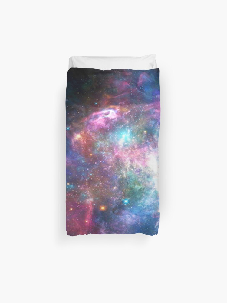 Nebula Galaxy Print Duvet Cover By Nancyanndesign Redbubble