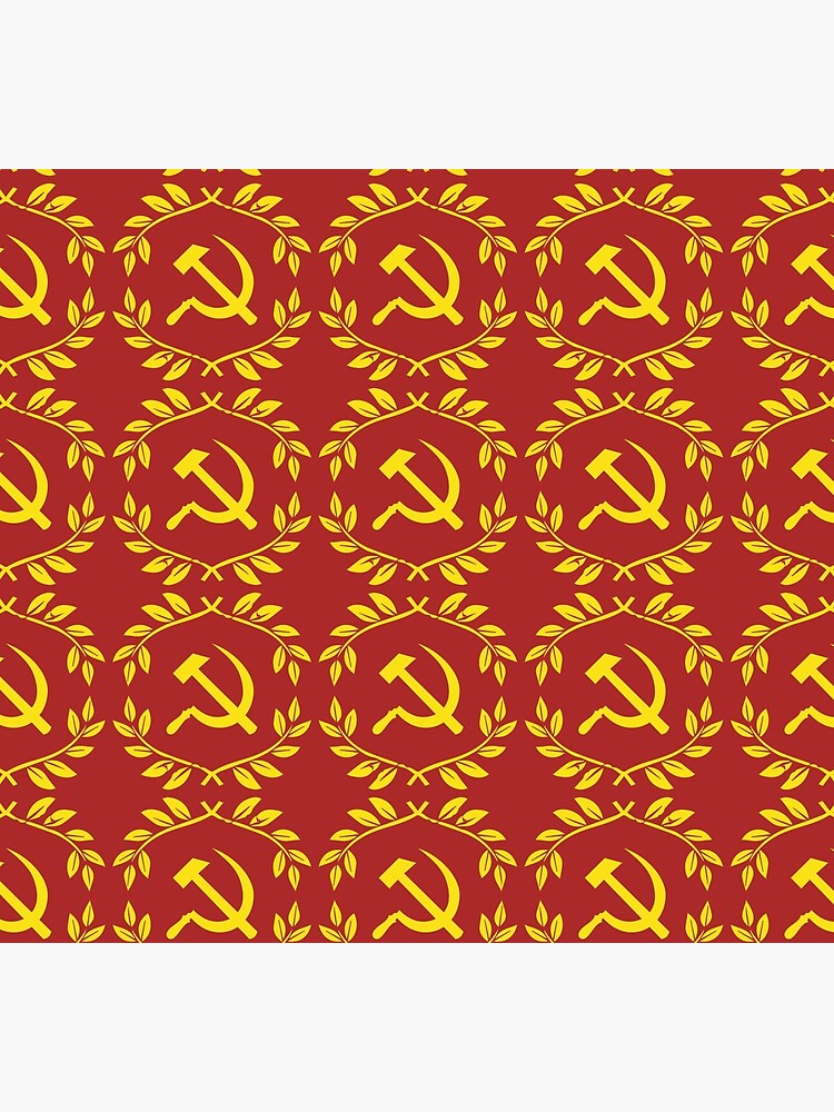 Communist Flag Shapes - Hammer & Sickle Socks for Sale by Chocodole