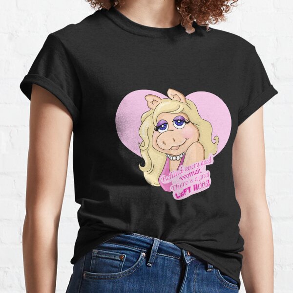 Villana t-shirt logotipo camisa Miss Piggy Muppet Show lila talla S M L/producto nuevo/venta