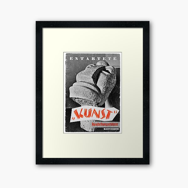 Item preview, Entartete Kunst (Degenerate Art Exhibition Program) designed and sold by Mr-Burgher.
